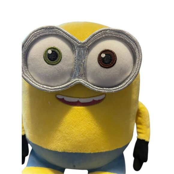 Build A Bear Multicolor Minion Bob Despicable Me Plush Stuffed Toy - Picture 3 of 9